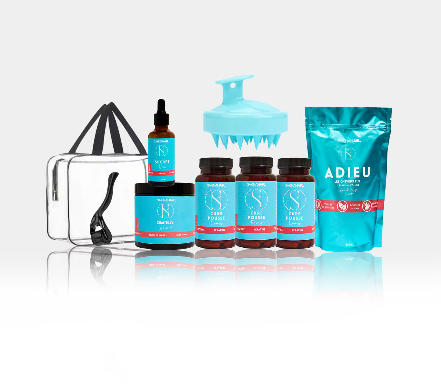 Pack Accélérateur de pousse de cheveux express 3 mois de cure