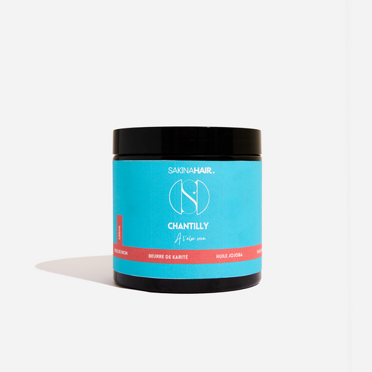 Crème chantilly hydratante pour les cheveux