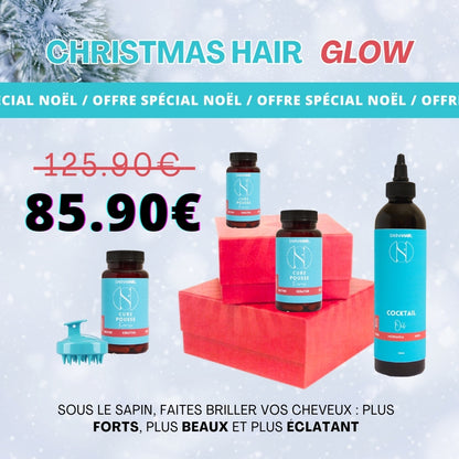 Christmas Hair - Pousse express (3 produits achetés 2 produits offerts)